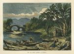 Ireland, Killarney, Old Weir Bridge, 1875