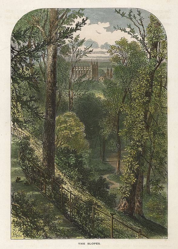Berkshire, Windsor, The Slopes, 1875