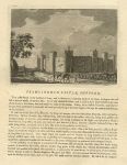 Suffolk, Framlingham Castle, 1786