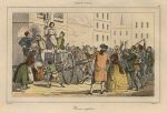 USA, Tarring & Feathering of a Tax Collector in Boston, 1837