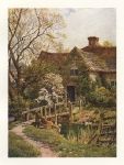 Surrey, Ancient Cottage near Ockley, 1906