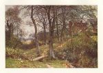 Surrey, A path to the Village, Ockley, 1906