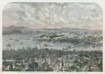 Turkey, large view of Constantinople, 1853