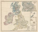 British Isles, from 1485 to 1830 map, 1846