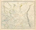Russia in Europe, northern part, SDUK, 1845
