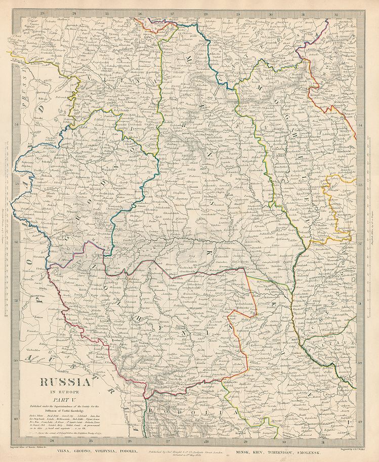 Russia in Europe, part V, SDUK, 1845