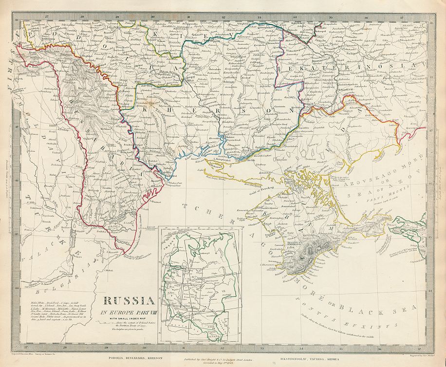 Russia in Europe, part VIII, SDUK, 1845