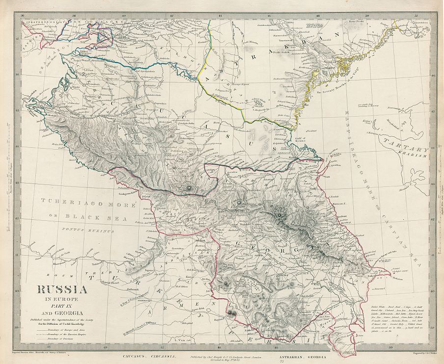 Russia in Europe, part IX, SDUK, 1845