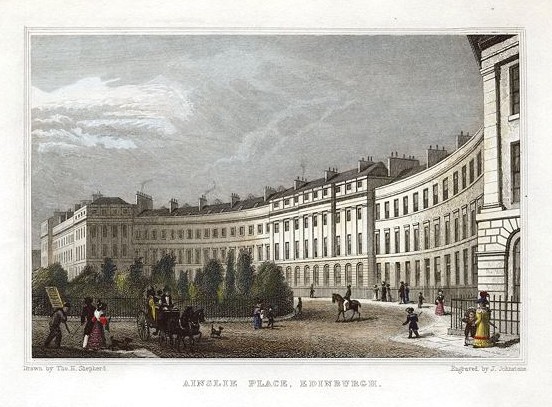 Edinburgh, Ainslie Place, 1831