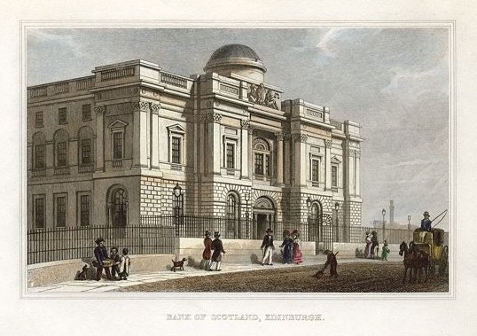 Edinburgh, Bank of Scotland, 1831