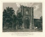 Suffolk, Abbey Gate of St.Edmundsbury, 1779