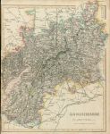 Gloucestershire map, 1844
