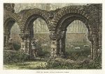 Shropshire, Much Wenlock Abbey Chapter House, 1875