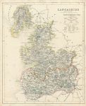 Lancashire map, 1844