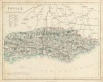 Sussex map, 1844