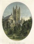 Kent, Canterbury Cathedral Bell Harry Tower, 1875