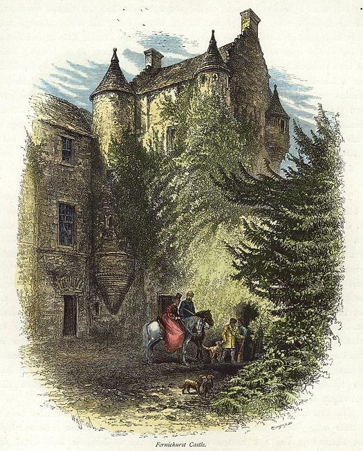 Scotland, Ferniehirst Castle, 1875