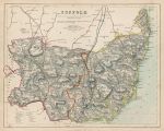Suffolk map, 1844