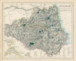 Durham map, 1844