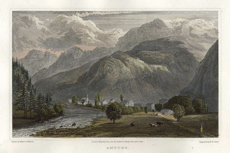Switzerland, Amsteg, 1820