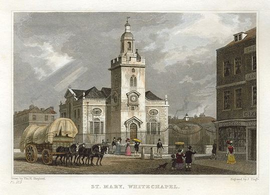 London, St.Mary, Whitechapel, 1831