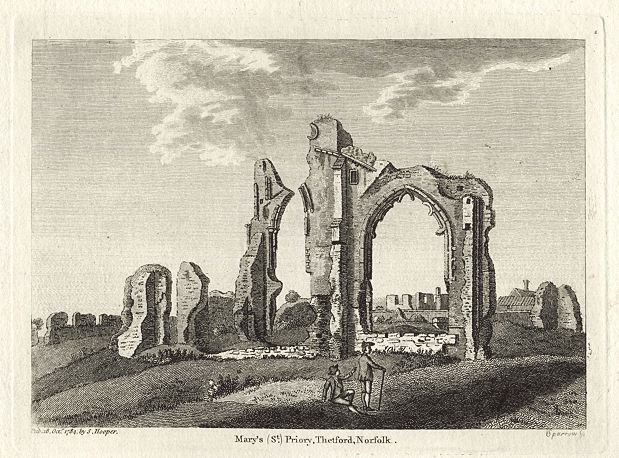 Norfolk, St.Mary's Priory, 1786