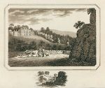 Derbyshire, Willersley Castle, aquatint, 1810