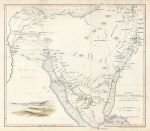 Sinai map, 1849