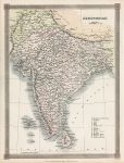 India map, 1836