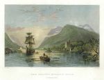 Loch Oich, with Invergarry Castle, 1840