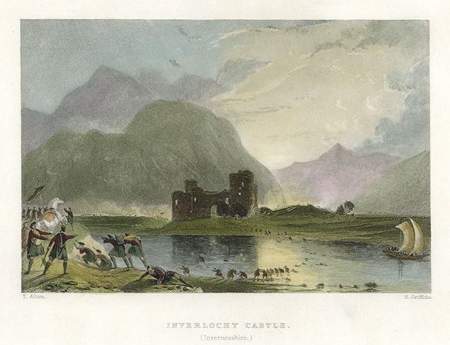 Invernesshire, Inverlochy Castle, 1840