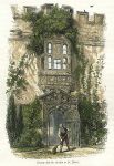 Oxford, Gateway into the Garden at St.John's, 1875