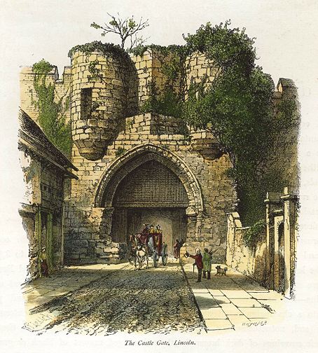 Lincoln, the Castle Gate, 1875