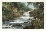 Scotland, Stonebyres Falls, on the Clyde, near Lanark, 1875