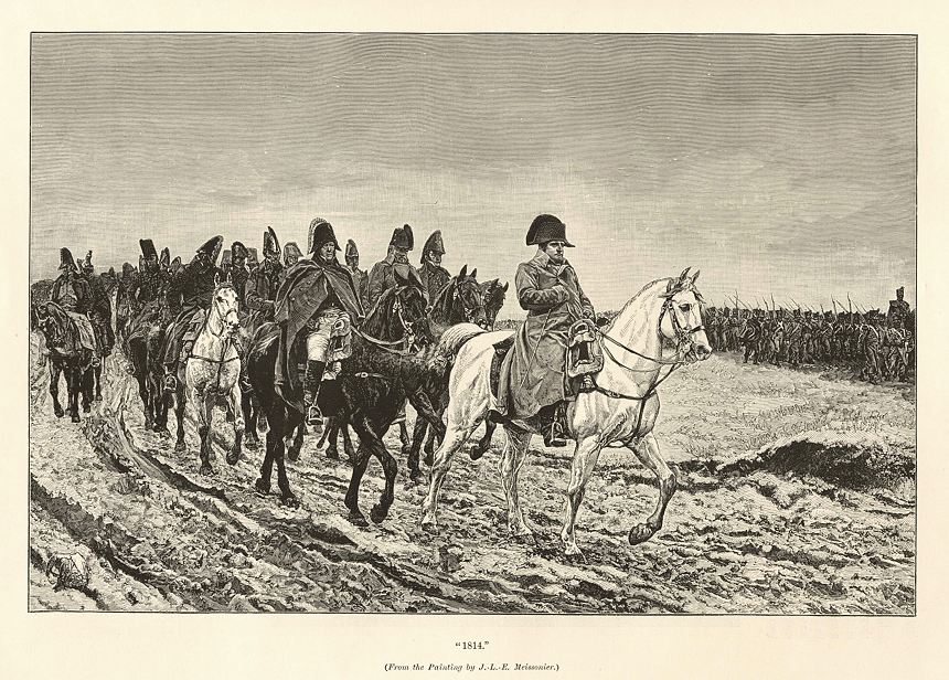 '1814', with Napoleon, after J.L.E.Messonier, 1893