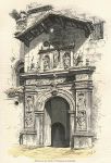 Spain, Entrance to the Tomb of Ferdinand & Isabella, 1881
