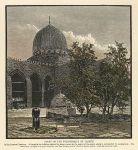 Cairo, Court of the Tomb-Mosque of Barkuk, 1875