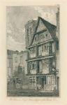 Bristol, Old House in Temple Street, 1825