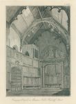 Bristol, Canynge's Chapel, or Masonic Hall, Redcliffe Street, 1825