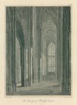 Bristol, Transepts of Redcliffe Church, 1825