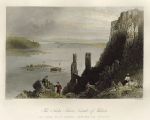Austria, The Nuns Tower - Castle of Theben (on the Danube), 1840