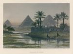 Egypt, Pyramids of Giza, 1875