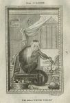 Sai with a White Throat, monkey, after Buffon, 1785