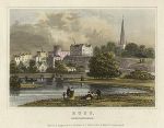 Herefordshire, Ross-on-Wye view, 1848