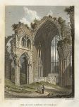 Scotland, Melrose Abbey, 1832