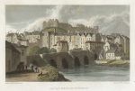 Durham, Elvet Bridge, 1832