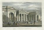 Ireland, Dublin, Bank of Ireland (South Portico), 1831