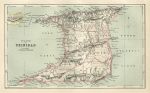 Trinidad map, 1886