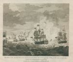 Defeat of the Spanish Fleet off Cape St.Mary, Spain, in 1780