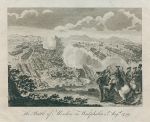 Battle of Minden in Westphalia, in 1759
